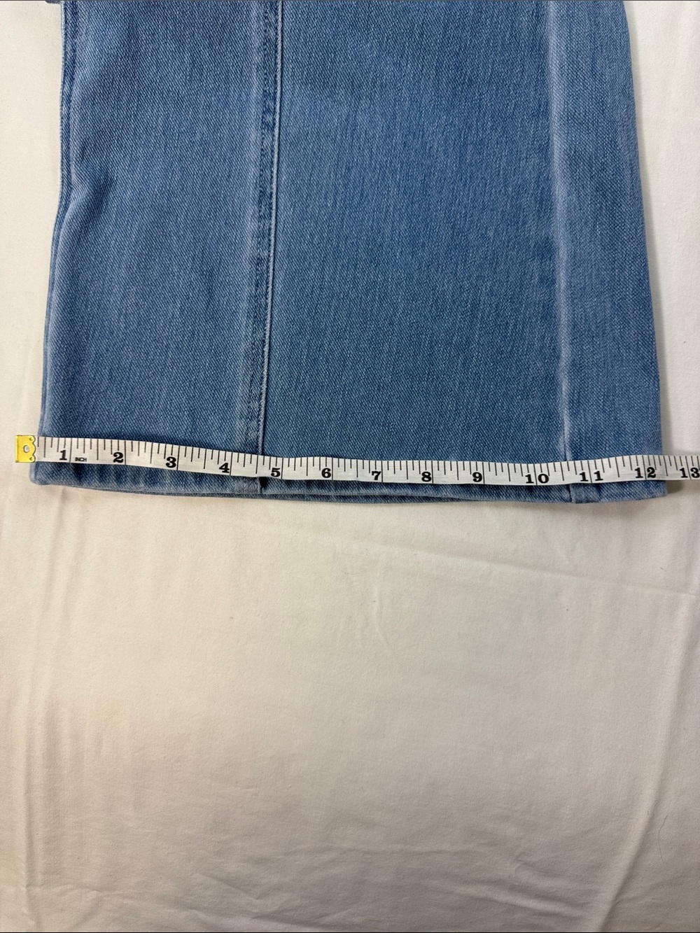 Halara Flex Denim Wide Leg Jeans Medium Stretch High Rise Light Wash - Picture 12 of 13